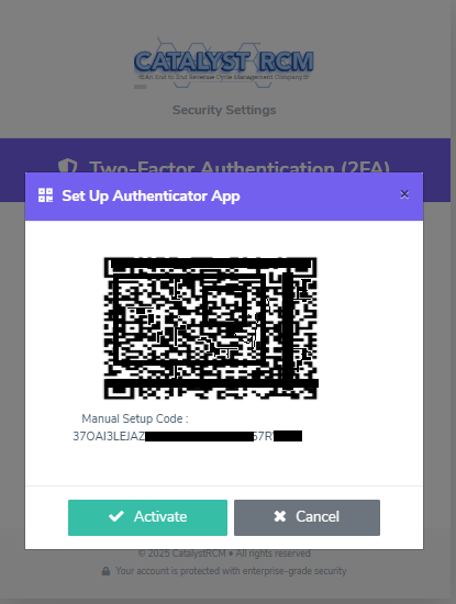 Proceed for MFA